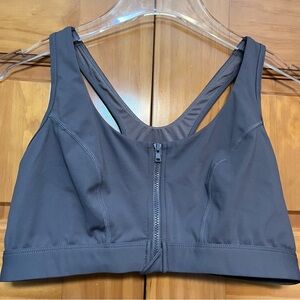Angabriel Gray Sport Bra Size Large